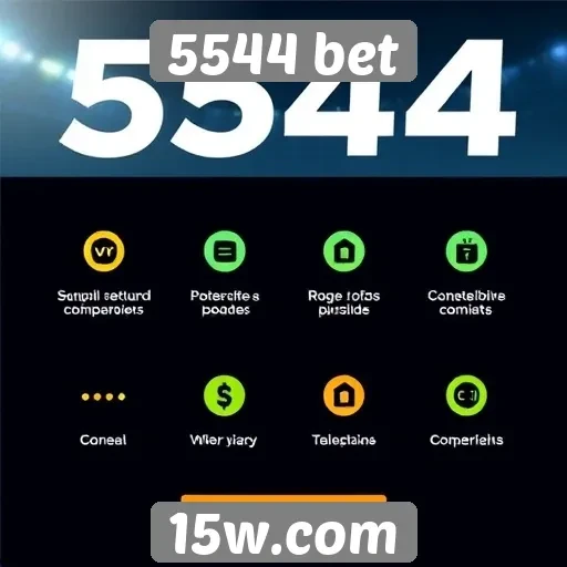 Métodos de pagamento diversificados no 5544 bet